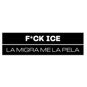 ABOLISH ICE, Bold Bumper Stickers for Activists