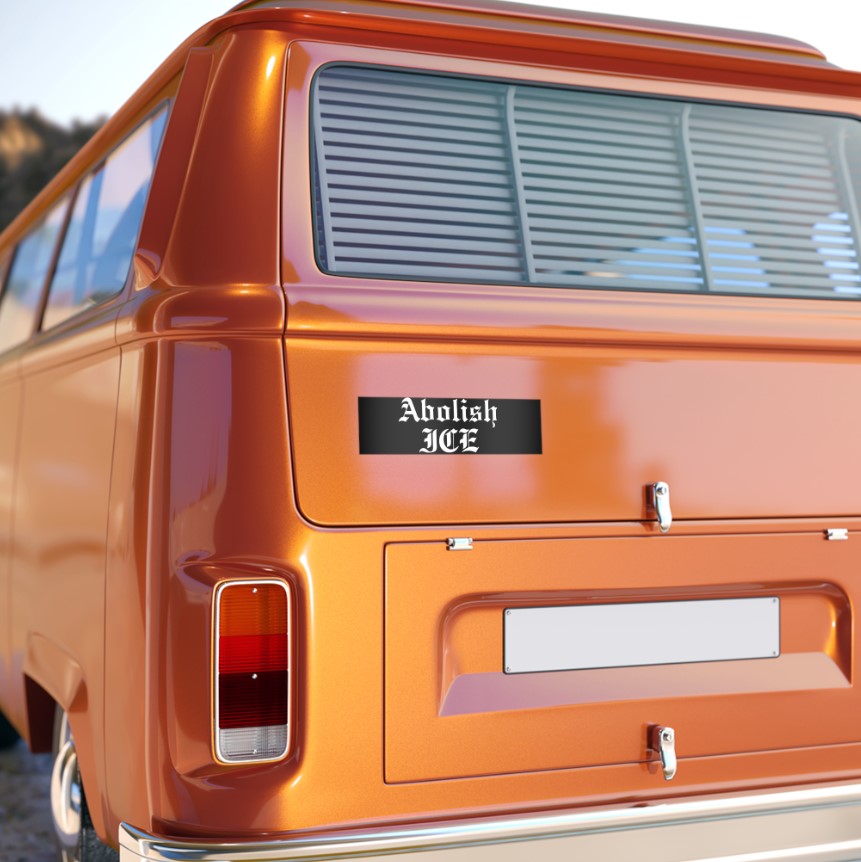 Abolish ICE Bumper Stickers