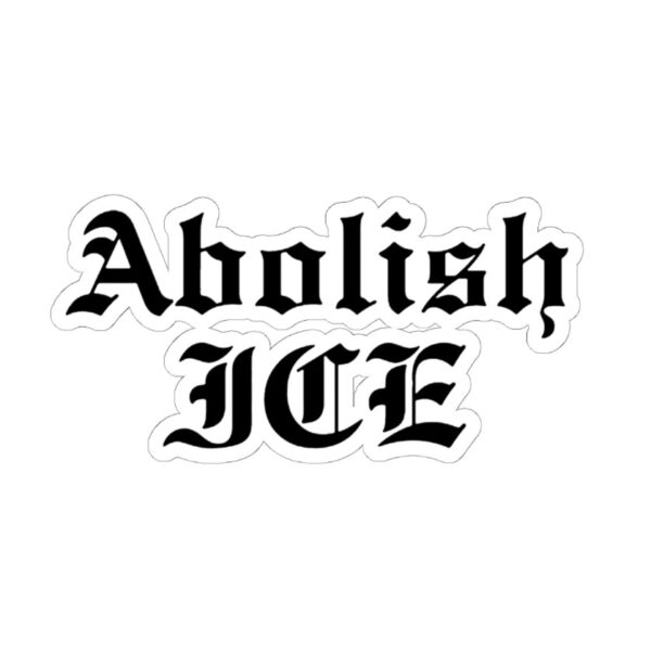 Abolish ICE Kiss-Cut Stickers