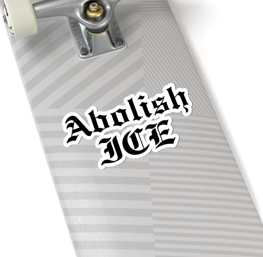 Abolish ICE Kiss-Cut Stickers