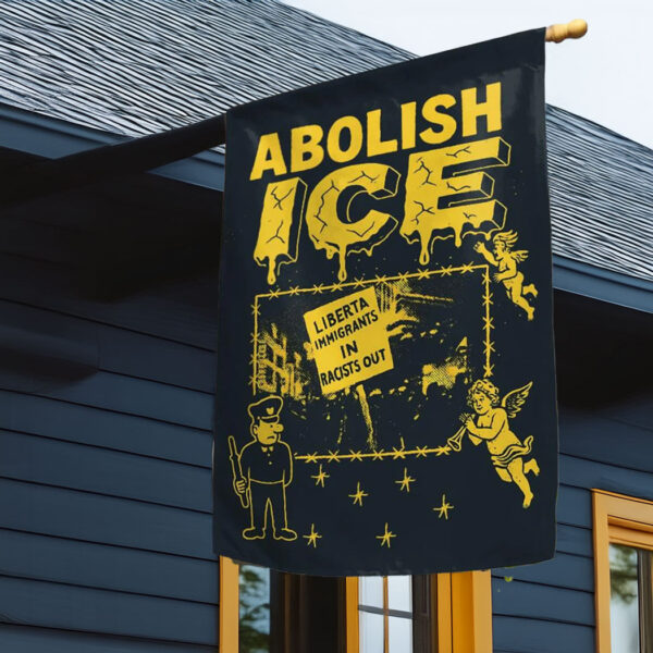 Abolish ICE Protest Garden Flag