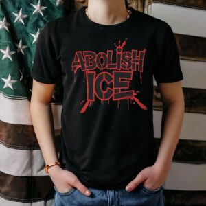 Abolish ICE Shirt Graffiti Style Protest Tee