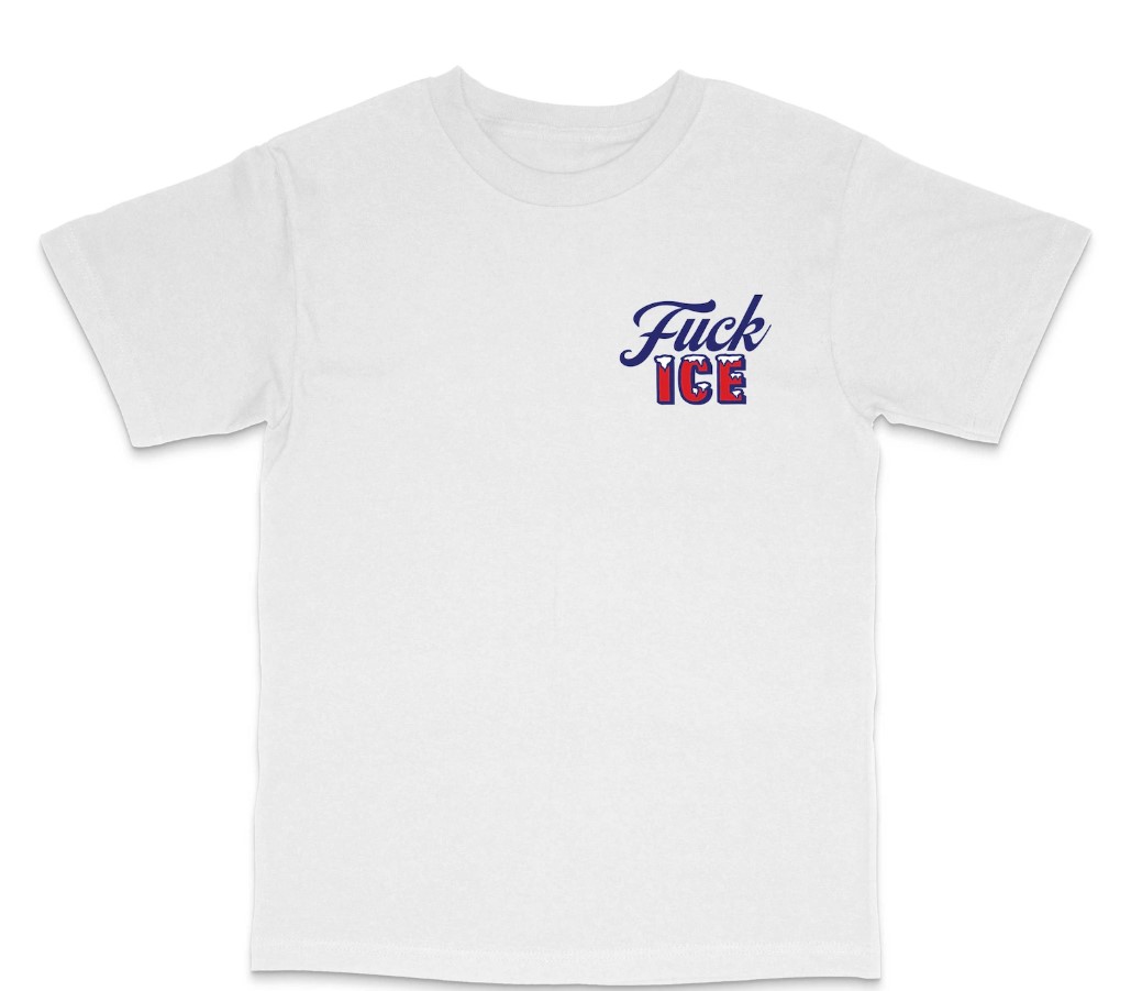 Abolish ICE T-Shirt (Font and Back)