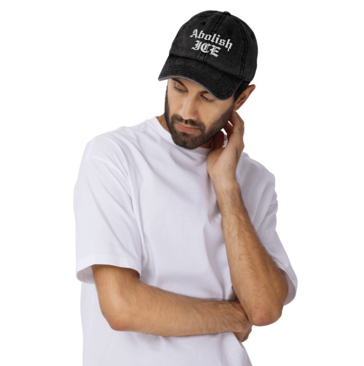 Abolish ICE Vintage Cap