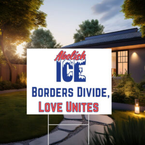 Abolish ICE Yard Sign - Protest Sign