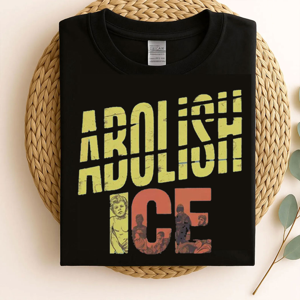 Abolish Ice No Human Is Illegal T-Shirt
