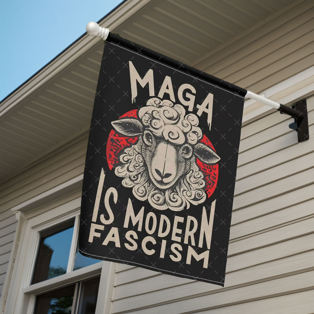 Anti Fascist House Flag