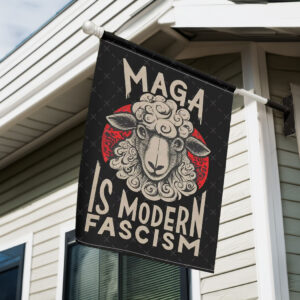 Anti Fascist House Flag