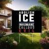 Anti ICE protest sign, Immigrant Rights Sign