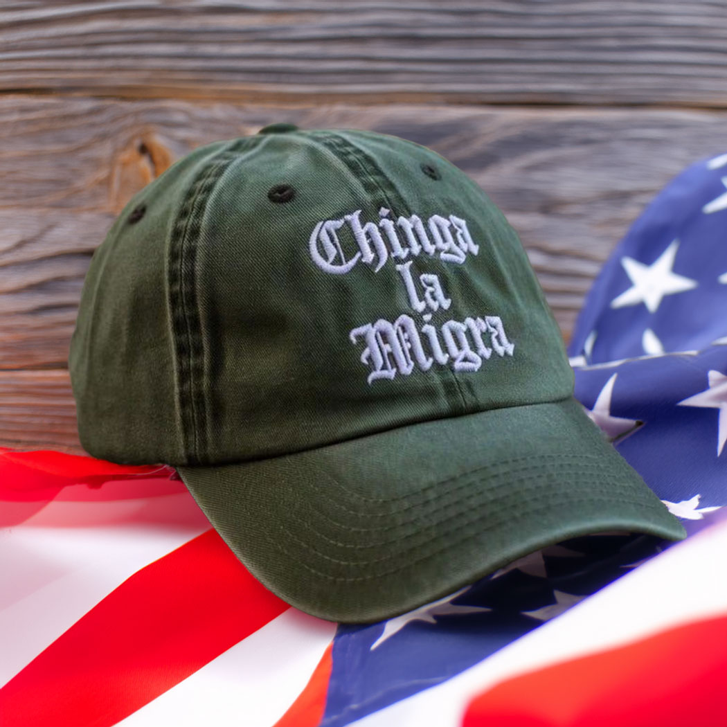 Chinga La Migra Cap, Abolish Ice Political Hat