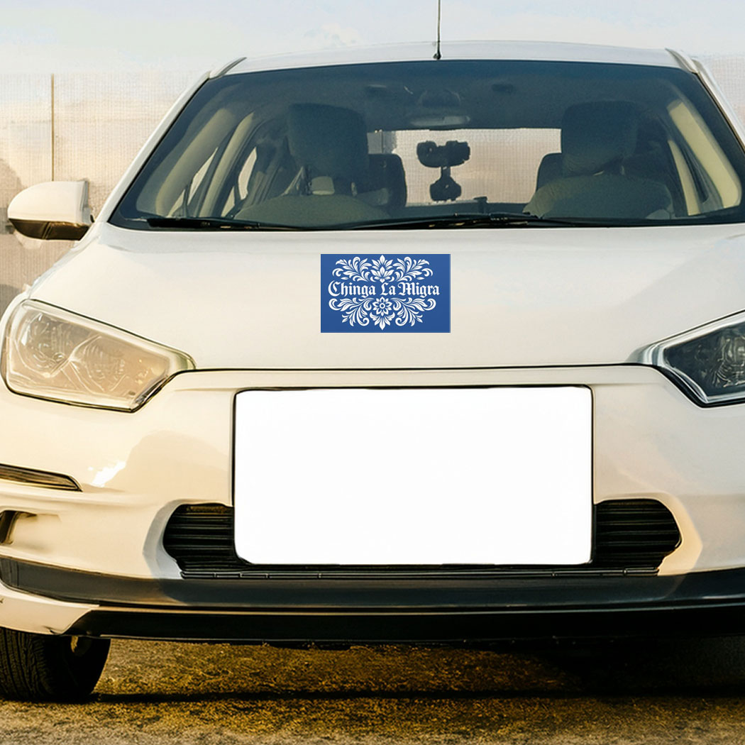 Chinga La Migra Car Magnet, Abolish ICE