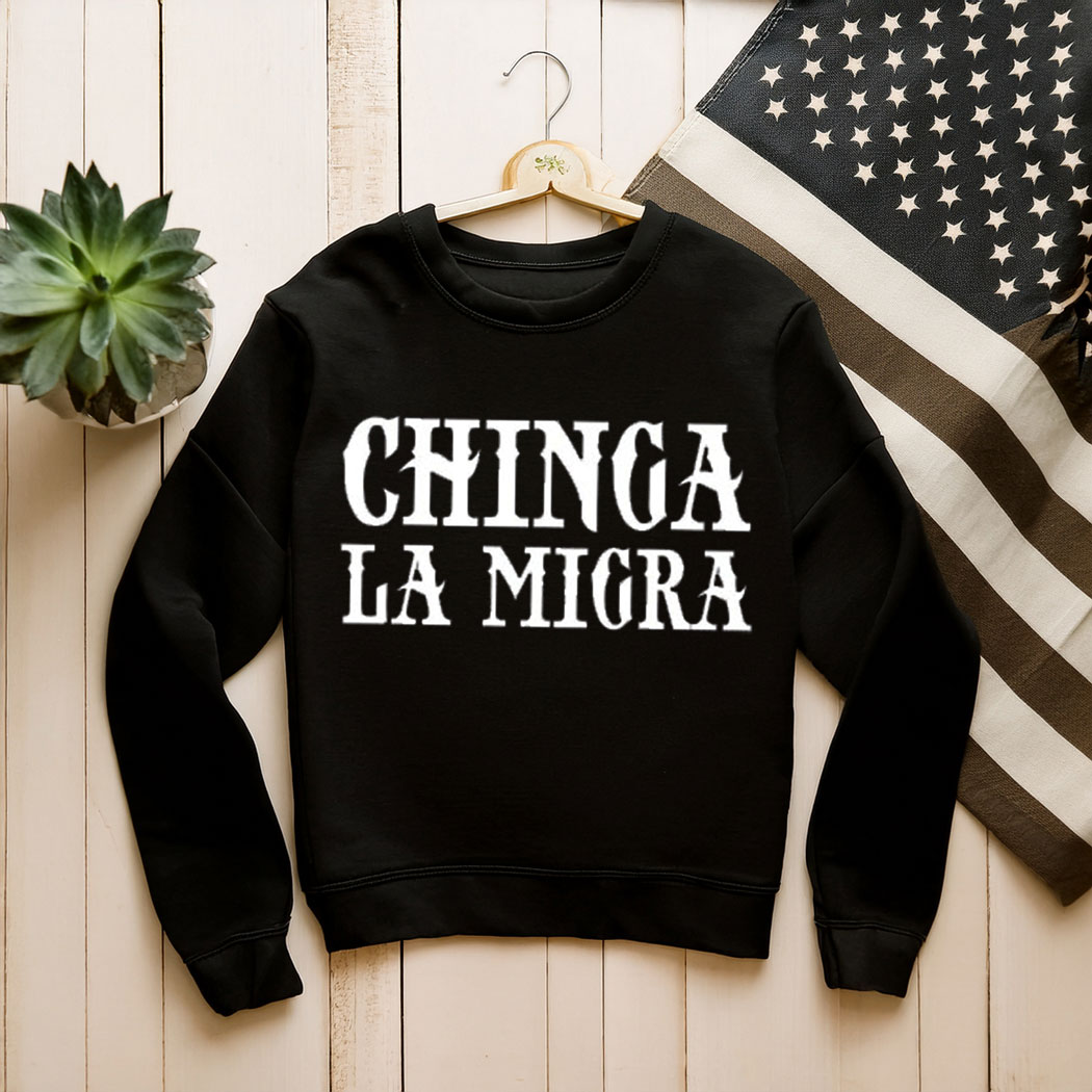 Chinga La Migra, Fuck Trump ICE MAGA Fascism Shirt
