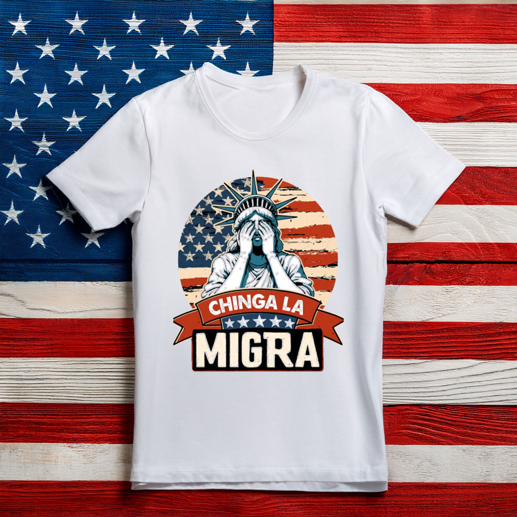 Chinga La Migra Shirt, Anti ICE Protest Tee Shirt