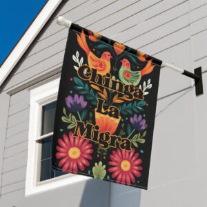 Chinga La Migra Spring Garden Flag, Anti ICE Flag