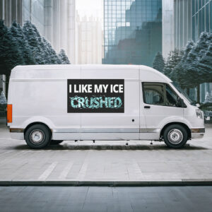 I Like My Ice Crushed Fck ICE Fuck ICE Car Magnets