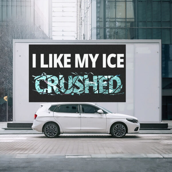 I Like My Ice Crushed Fck ICE Fuck ICE Car Magnets