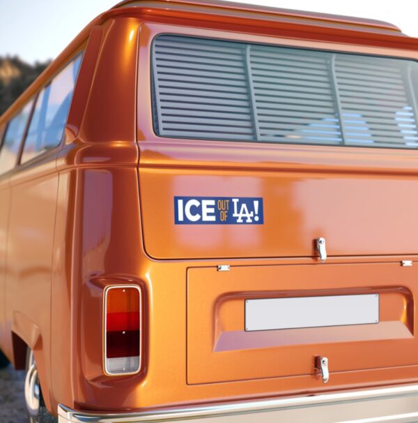 ICE Out Of LA Bumper Stickers