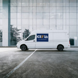 ICE out of la Sticker
