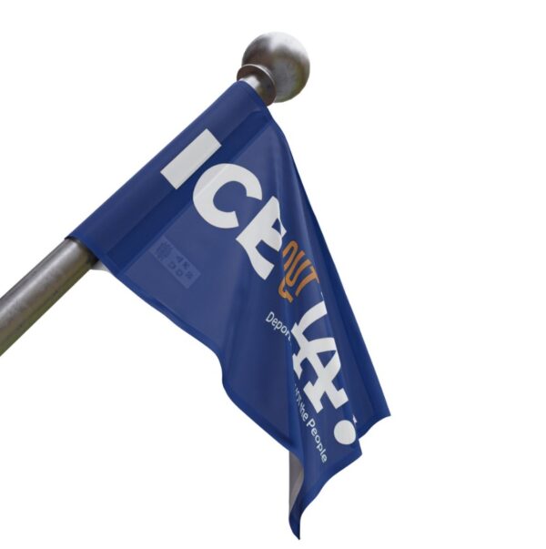 ICE Out of LA, Abolish ICE Flag