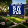 Mass Mobilization ICE out of LA Yard Sign, Anti Trump Protest Sign
