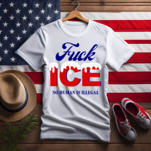 No Human Is Illegal On Stolenland T-Shirt