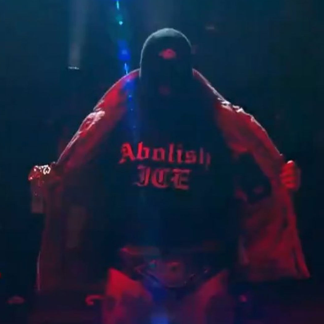 Official Brody King rocking an ABOLISH ICE shirt