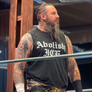 Official Brody King rocking an ABOLISH ICE shirt