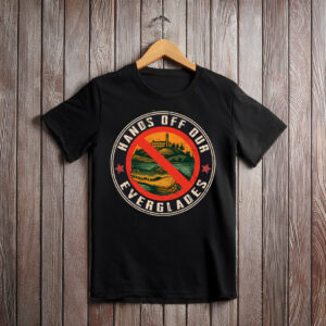 Anti Alligator Alcatraz Shirt, Hands Off Our Everglades Shirt