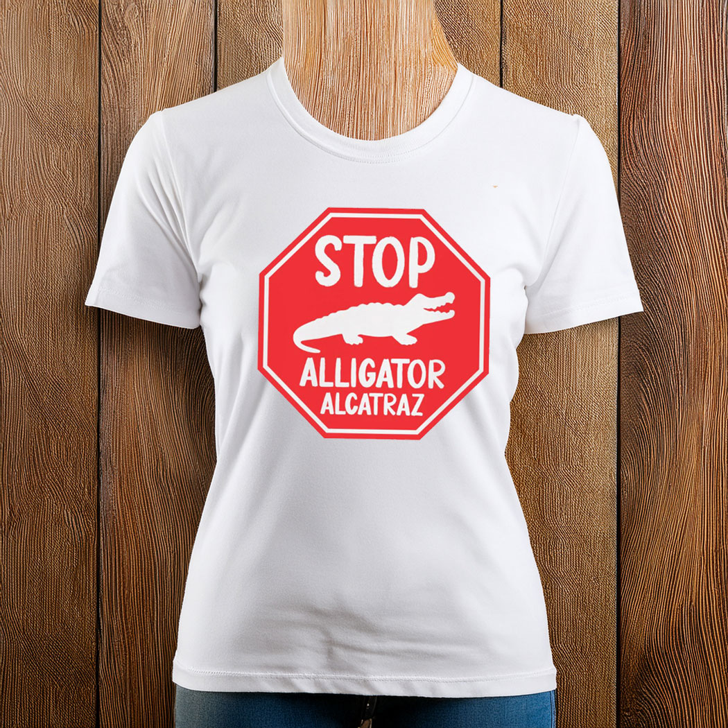 Stop Alligator Alcatraz Shirt, Protest Gator T-Shirt