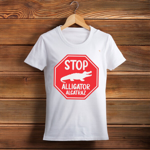 Stop Alligator Alcatraz Shirt, Protest Gator T-Shirt