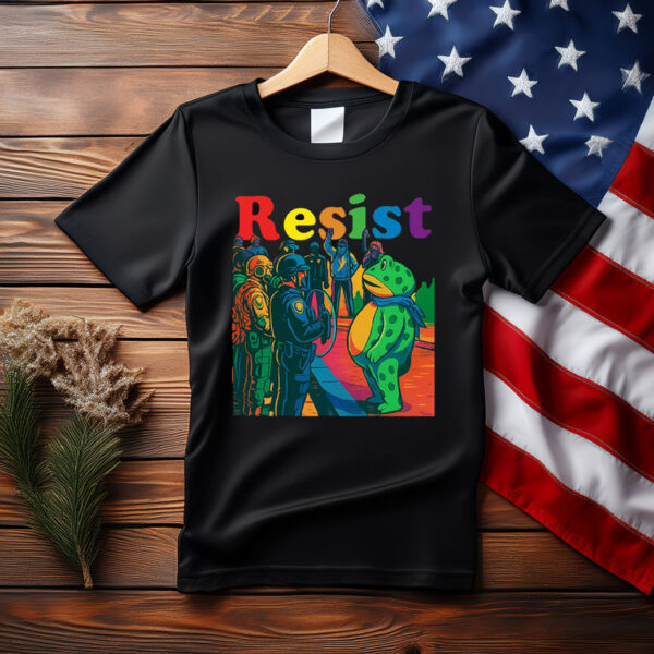 Portland Frog Protest Resist Shirts
