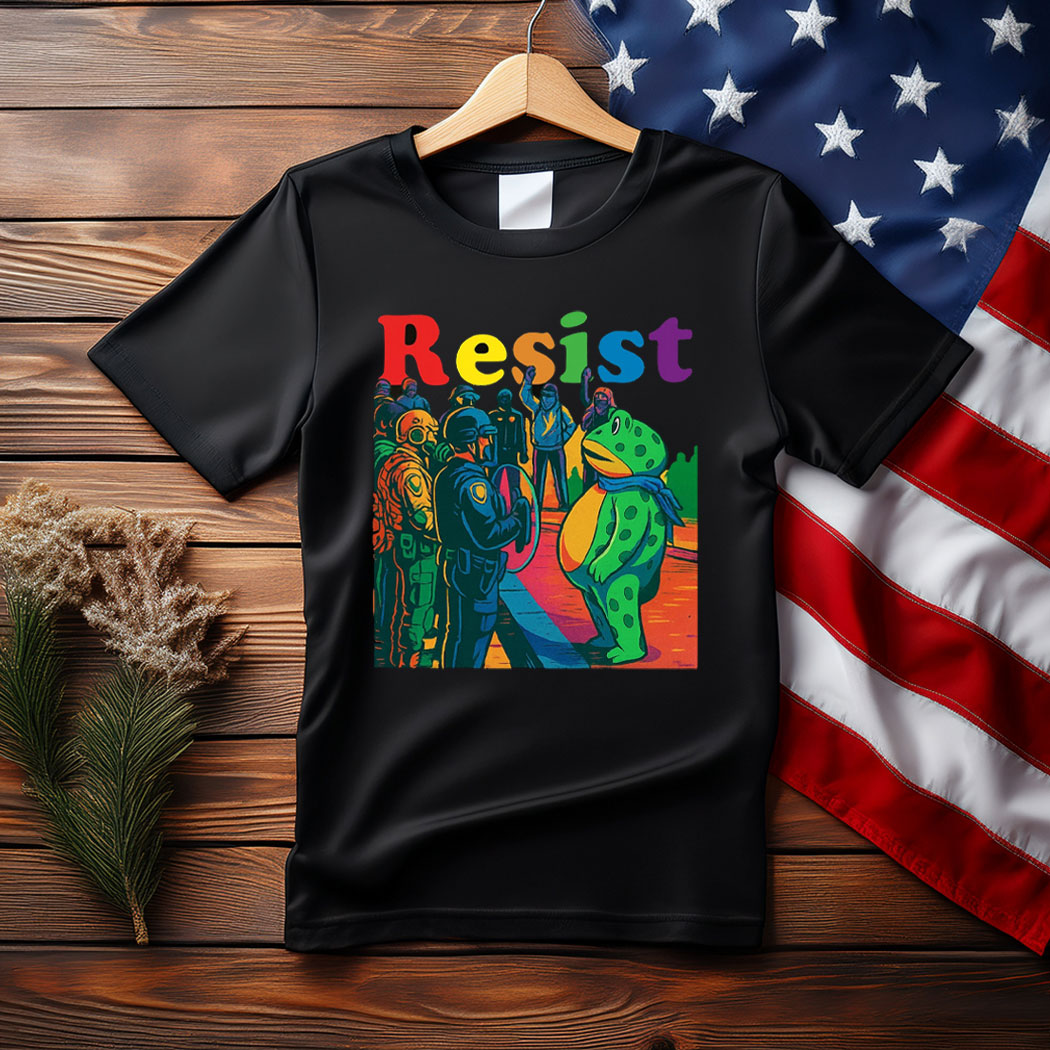 Portland Frog Protest Resist Shirts