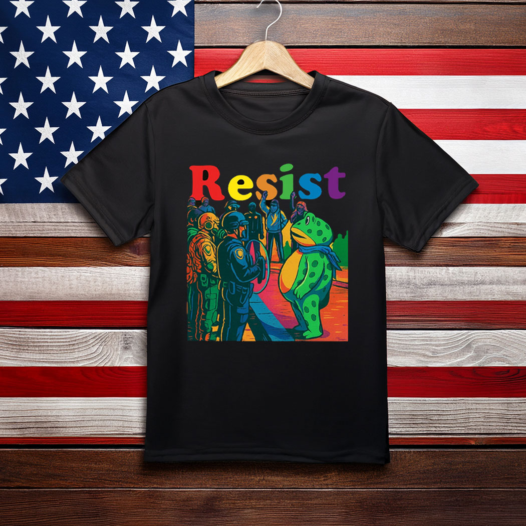 Portland Frog Protest Resist Shirts